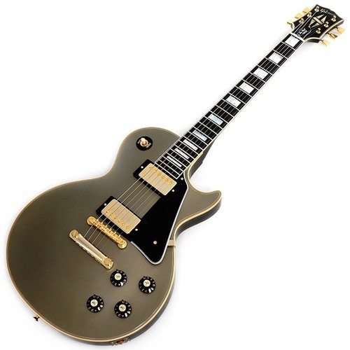 Gibson Custom Shop 1968 Les Paul Custom Reissue Vintage Gloss (Silvermist Poly - Picture 2 of 10