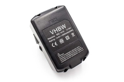 Akku für Hitachi Hikoki 329901, BSL 1415, 329877, 329083, BSL 1430 3Ah 14,4V