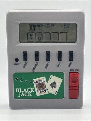 Radio Shack LCD Mini Black Jack Elektronik  Spiel  Vintage