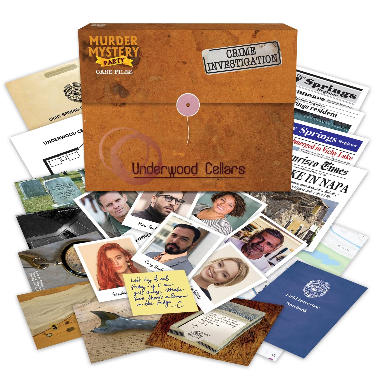 Murder Mystery Party Case Files single