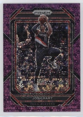 2022-23 Panini Prizm Fast Break Purple Prizm 12/75 Josh Hart #48 0rd2