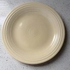Homer Laughlin Fiesta Ivory Dinner Plate 10.5" Vintage