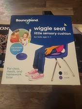 Bouncyband Wiggle Seat Little Sensory Cushion Purple 10 3/4" Purple Ages 3 - 7