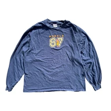 Vintage 67 Ronald McDonald Hanes Beefy Tee long sleeve y2k six seven 6-7 meme