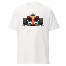 F1 2026 Ferrari Hamilton race car illustration T-Shirt Formula 1 Kids & Adults
