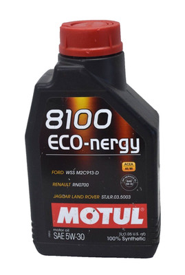 Motul 8100 Eco-Nergy Motor Oil 100% Synthetic 1L SAE 5W-30 Replacement