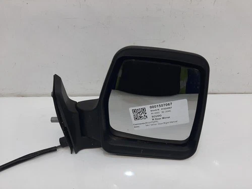 2000 FIAT SCUDO Mk1 Van Black O/S Drivers Right Door Wing Mirror