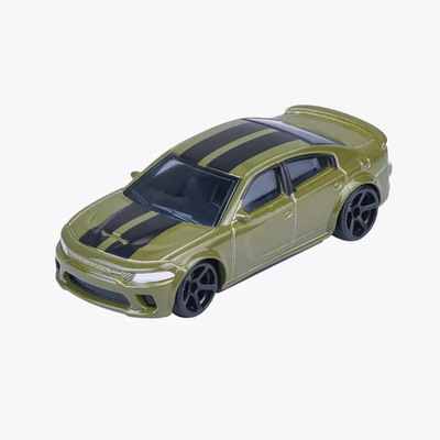 Dodge Charger Olive Majorette Street Cars 2025 1:64 Scale 3