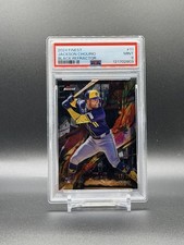 2024 Topps Finest Jackson Chourio Black Refractor Rookie /20 PSA 9