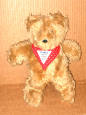 Vintage 1992 Oshkosh Bgosh Plush Teddy Bear The Genuine Article