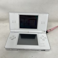 Nintendo DS Lite White Handheld System Fully Functional