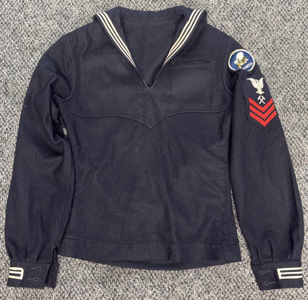 Navy Uniform Shirt Indiana Original Ww2 Collectible US Uniforms