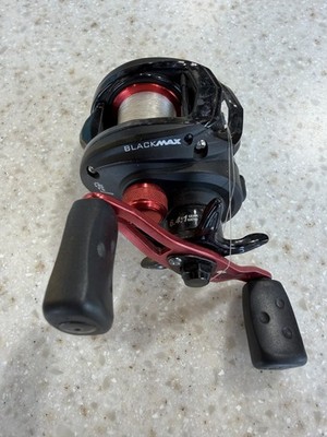 ABU GARCIA RIGHT BLACK MAX BAIT CASTING FISHING REEL 6.4:1 GEAR RATIO BLACKMAX