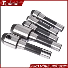 5 Pcs R8 End Mill Holder Set Adapter Kit For With a R8 Spindle Milling Machines