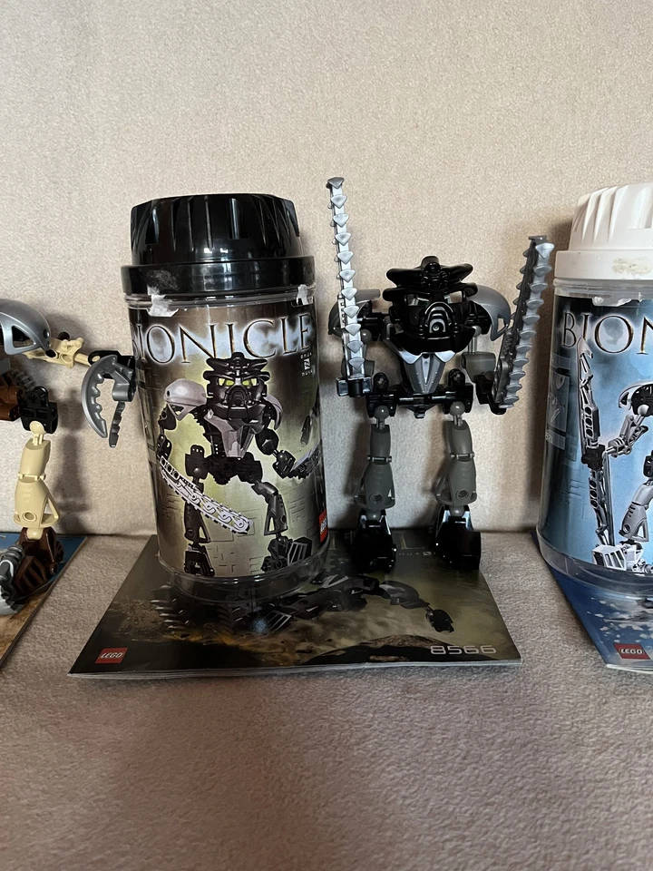 LEGO Bionicle Onua Nuva 8566 Lewa Nuva 8567 Pohatu Nuva 8568 Kopaka Nuva 8571 - Bild 3 von 4