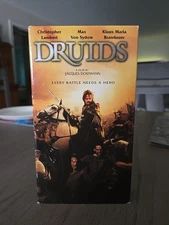 Druids VHS RARE OOP HTF 
