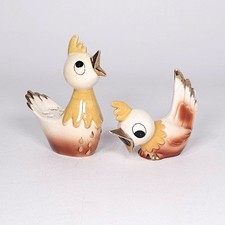 Vintage Holt-Howard Cockadoodle Chicken Pencil Sharpener & Holder Set MCM 1958