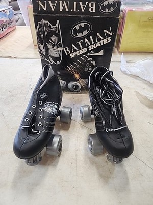 Vintage Batman Speed Skates  Size 1 Style 7045B Seneca Sports 