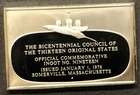 US STATES COMMEMORATIVE STERLING SILVER INGOT;  57 Grams .925 SILVER