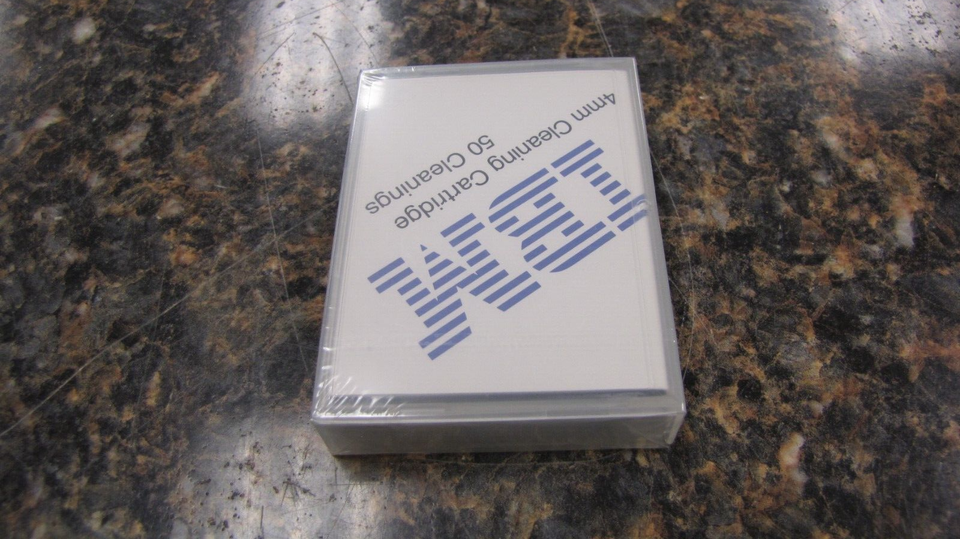 IBM 4mm Cleaning Cartridge 50 Cleanings New Sealed Box BX49 eBay