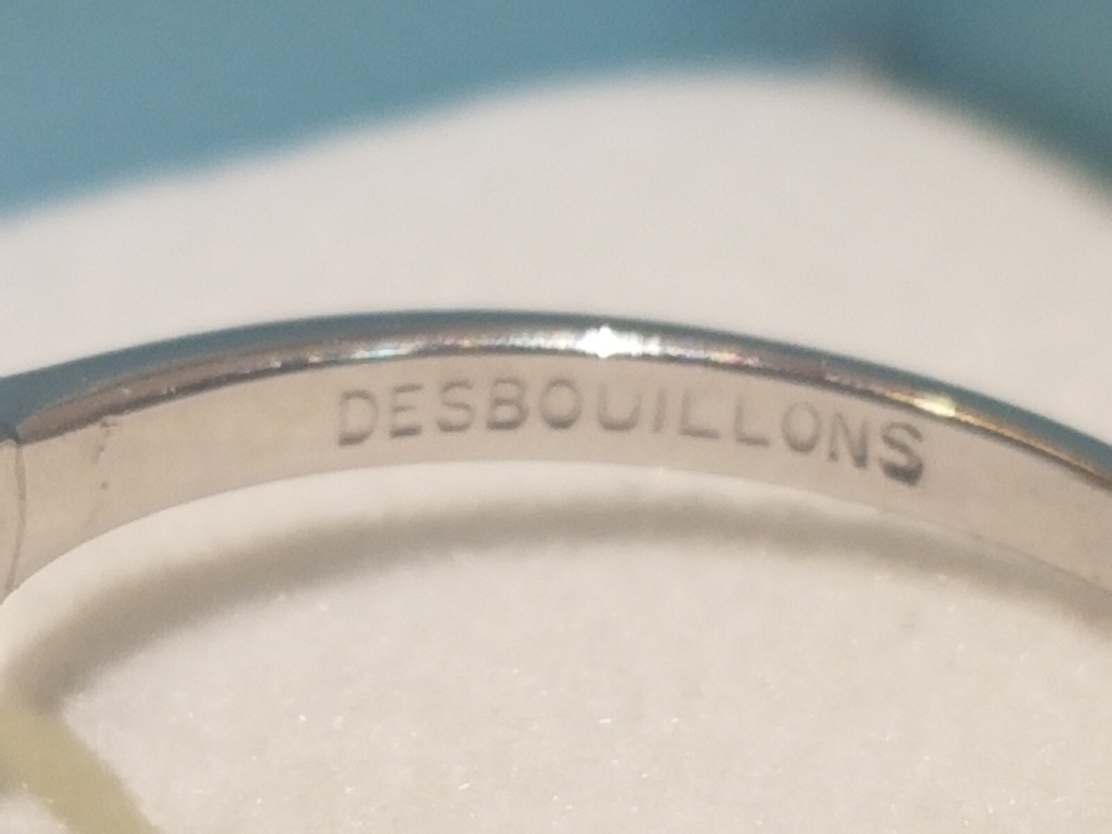 4g Solid Platinum 900 Ring Solitaire Real Diamond… - image 9