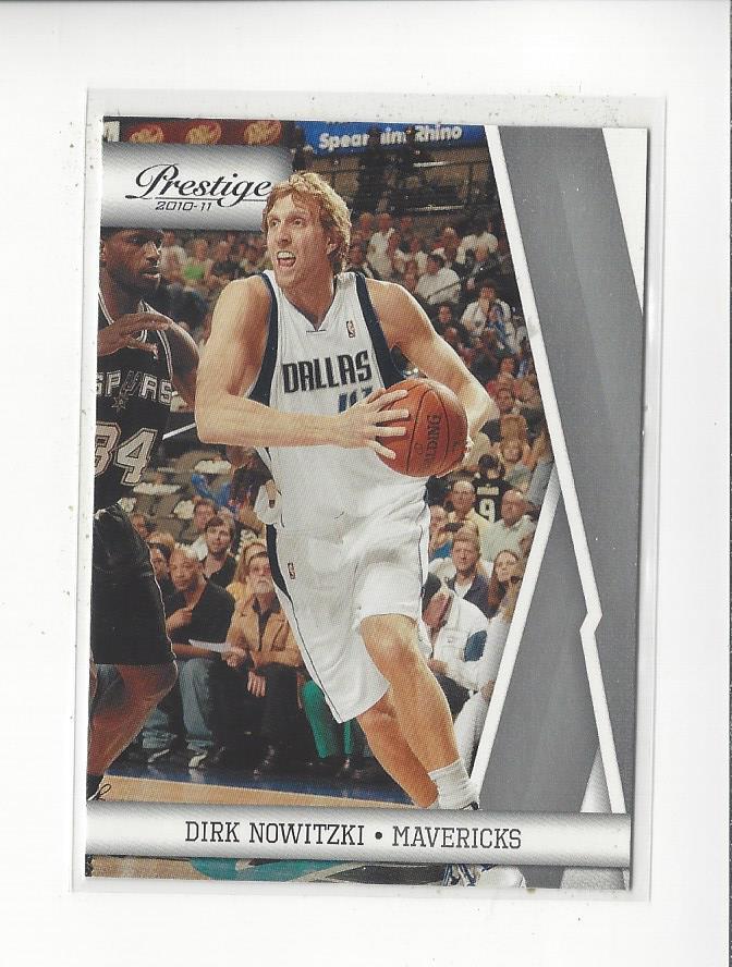 2010-11 Prestige #22 Dirk Nowitzki Mavericks