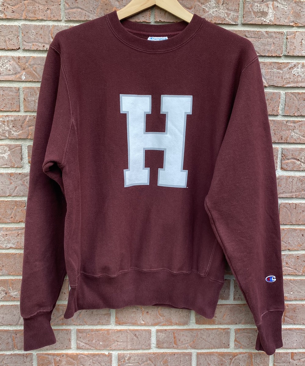 Champion Reverse Weave Harvard Big H Sweatshirt Size Small Champion Reverse Weave Harvard Big H Sweatshirt Size Small