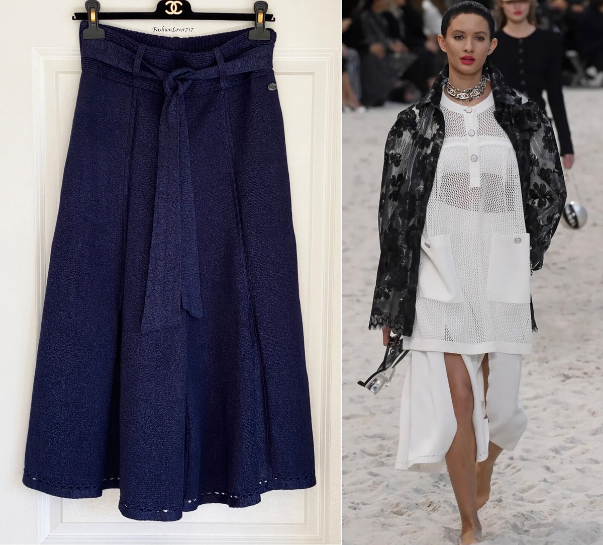 パンツ CHANEL1999 llic Flared Pants Chanel Fall 1999 Runway