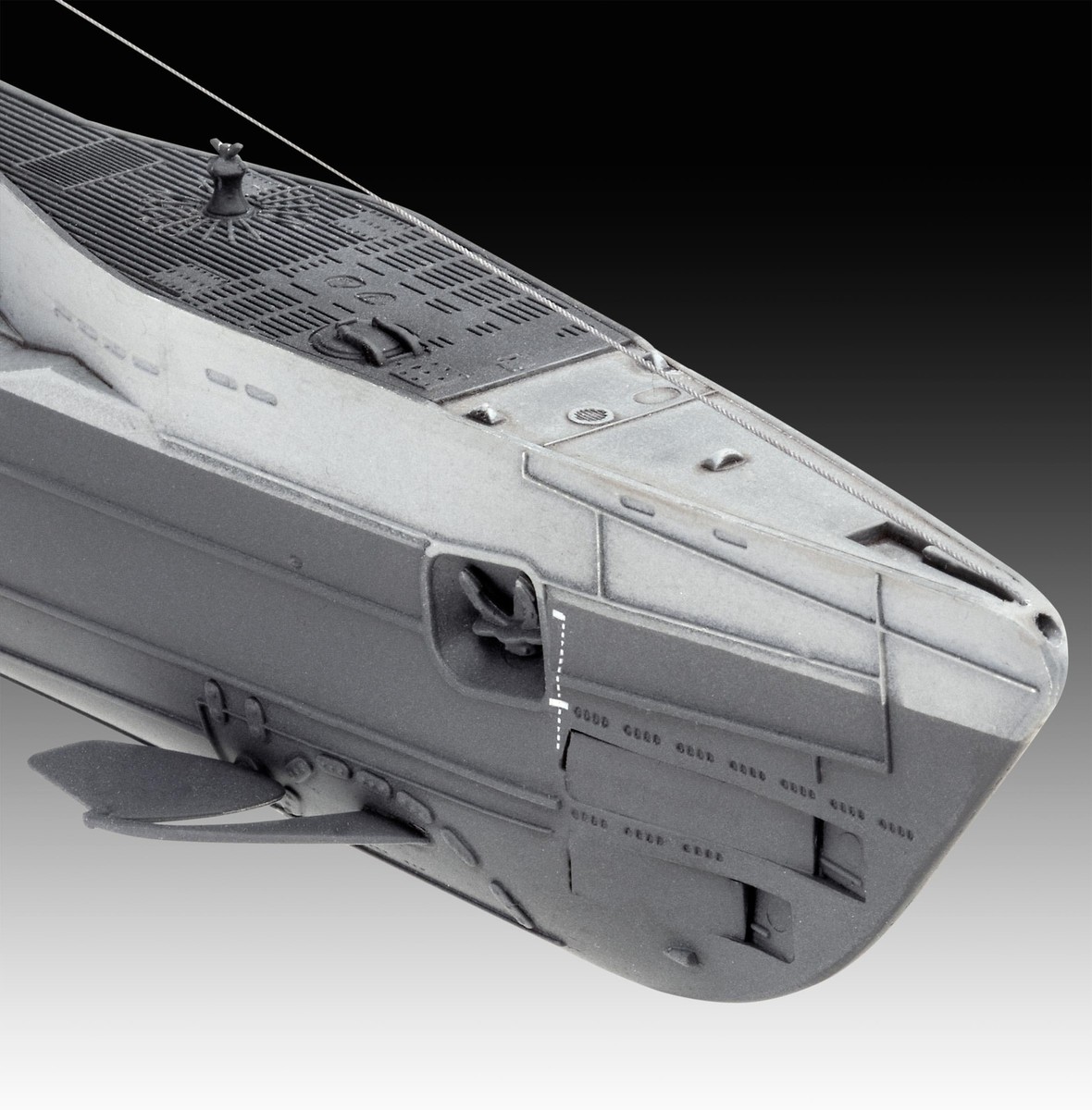 Revell 1/144 scale German Submarine Type IX C/40 Plastic Model Kit