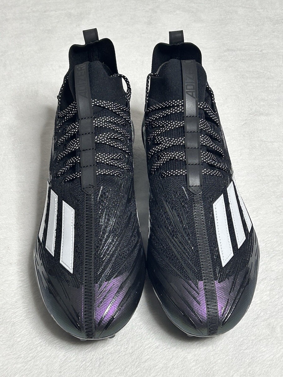 NEW Adidas Adizero Primeknit Football Cleats HP8861 Size 10 Black $_12.JPG?set_id=880000500F main image 2