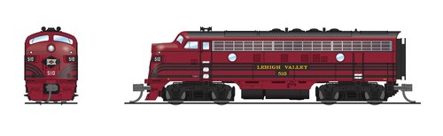 BROADWAY LTD CALIBRE N EMD F3A DC/DCC LISTO SIN SONIDO SIGILOSO LV #512 PN 9058 | Zustand: New