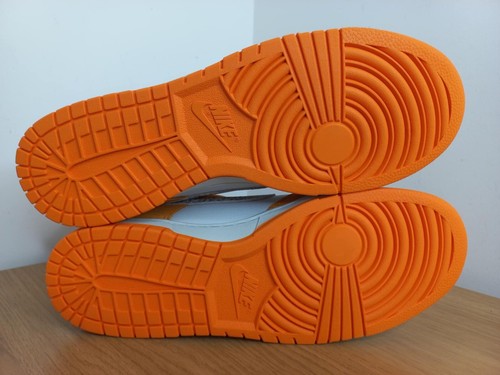 Nike Dunk Low Safari Swoosh Orange Neu mit Karton UK 10,5 - Bild 5 von 9