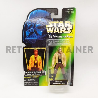 STAR WARS Kenner Hasbro Actionfigur - POTF - All New Likeness of Luke MOC