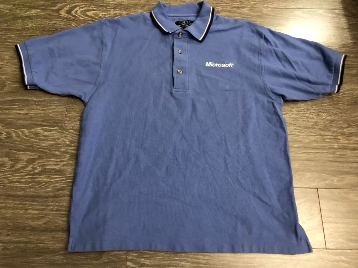 Microsoft polo shirt cheap