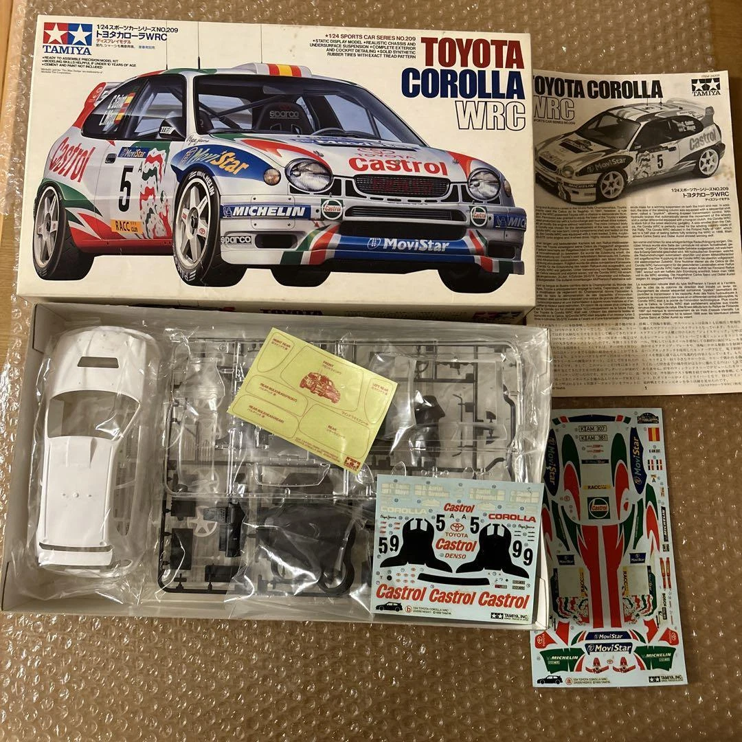 タミヤ　ラジコンボディ　トヨタ　カローラ　WRC タミヤ 1/24 スポーツカーシリーズ トヨタ カローラ WRC | タミヤ