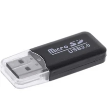 Micro USB 2.0 SD TF Card Readers Adapters Plastic for Computers Tablet PC