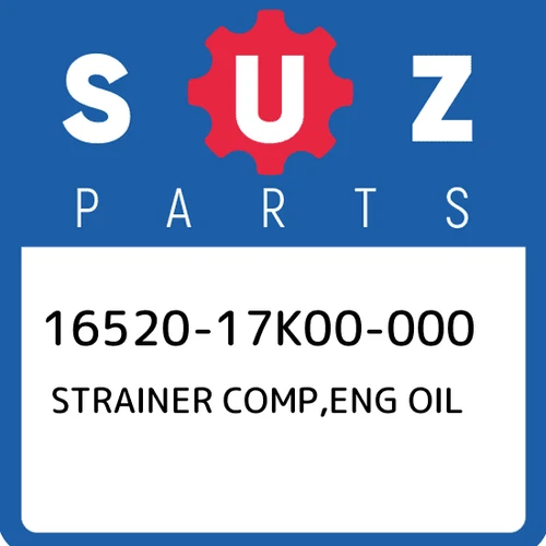 STRAINER, ENGINE OIL