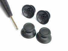 Repair Kit Black Analog Thumbstick Joystick Replacement PS4 Controller
