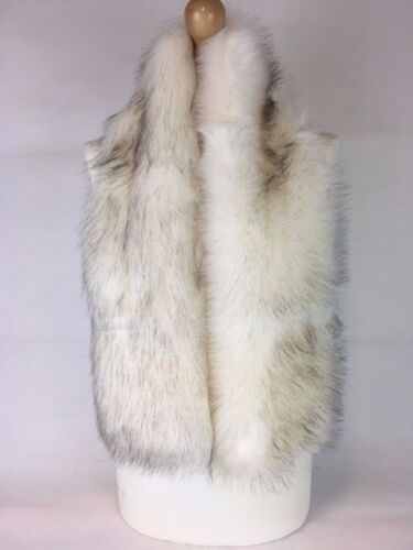 New Ladies Women Large Warm Faux Fur collar Scarf, Neckwarmer shawl wrap - Picture 8 of 13