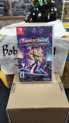 SAMBA DE AMIGO PARTY CENTRAL NINTENDO SWITCH VIDEO GAME BRAND NEW FACTORY SEALED
