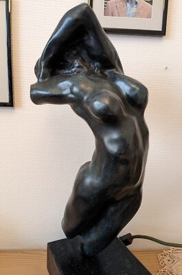 Rodin: ''Torso der Adéle'' 1882 - Bronze - Museums-Replikat mit Zertifikat - 48 cm