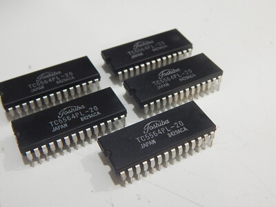 TOSHIBA TC5564PL-20 8,192 WORD X 8 BIT CMOS STATIC RAM 28