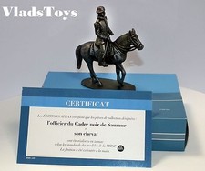 Cadre Noir Officer Ecole Nationale d'Equitation at Saumur on Horseback 2595-023