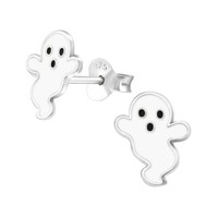 1 Paar Ohrringe Ohrstecker 925 Sterling Silber Geist