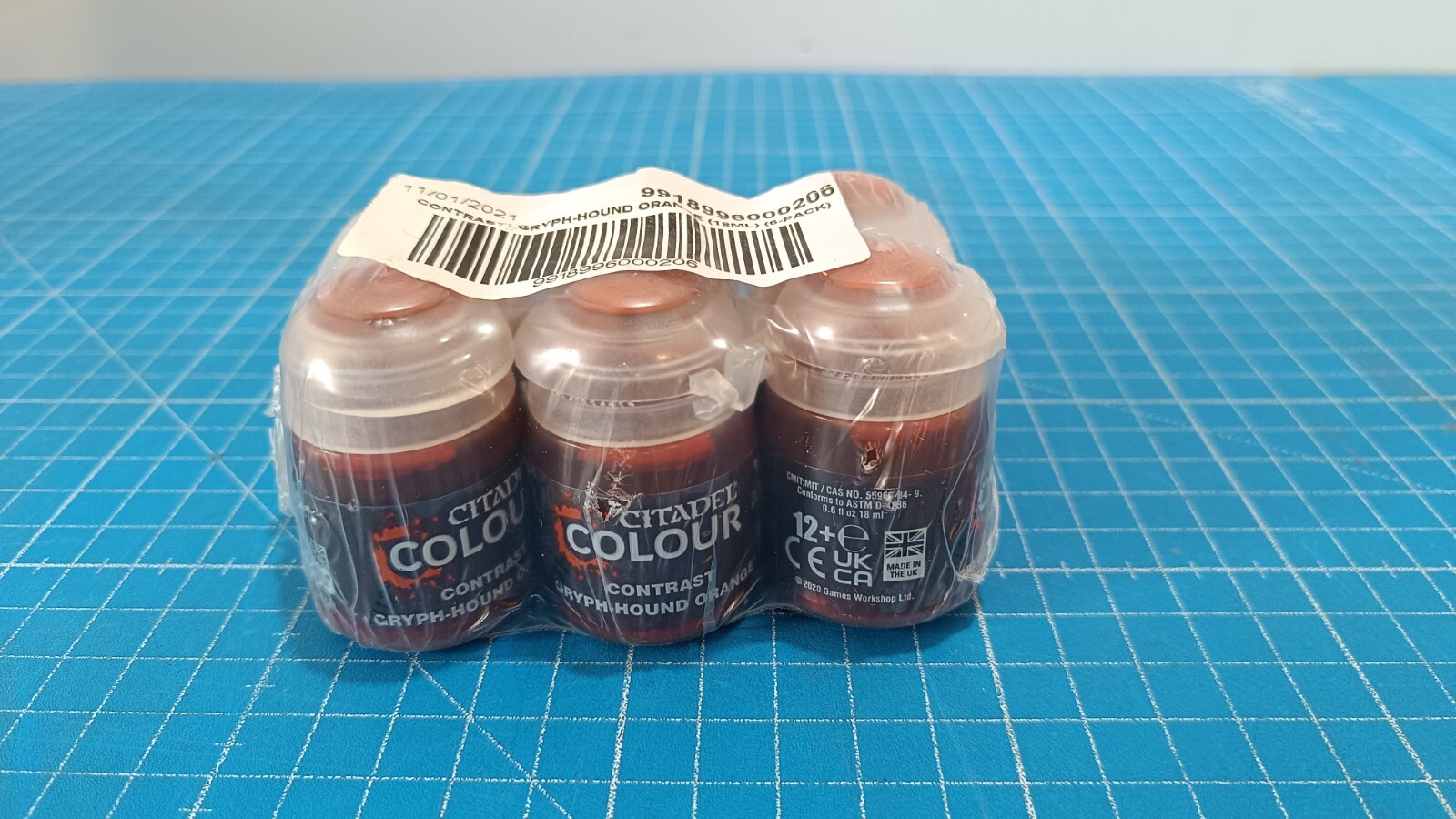Citadel Colour Farbe Contrast - Gryph-hound Orange 6 X 18ml/ 29,99€