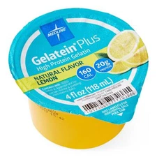Active Gelatein Plus Supplement, Lemon Flavor, 4-Oz. Cup, Case of 36