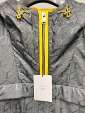 Mcm Apres Ski Cubic Monogram Parka In Econyl Hooded Duck Down | Black | Large