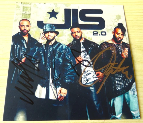 JLS AUTOGRAPHED INSERT FROM THEIR 2021 2.0 CD GUARANTEED GENUINE FREE POST.