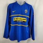 Juventus Soccer Jersey FC Football Club Italy New Holland Nike LS Shirt Mens L