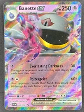 Pokémon Banette ex 088/198 SVI Scarlet & Violet NM